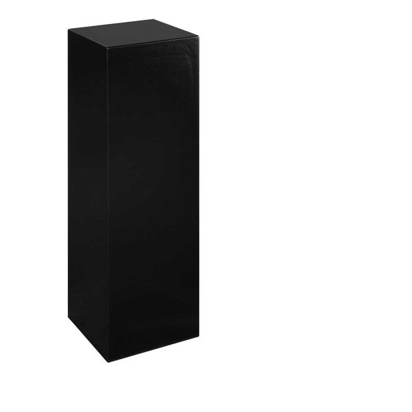 Black Pedestal 12x12x36