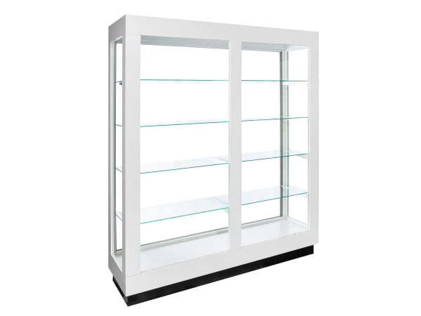See Thru Wall Case – White