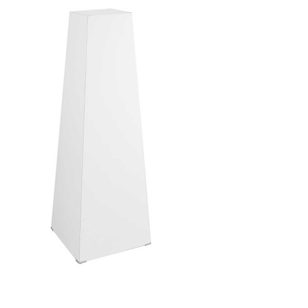 White Pedestal 10x10x48