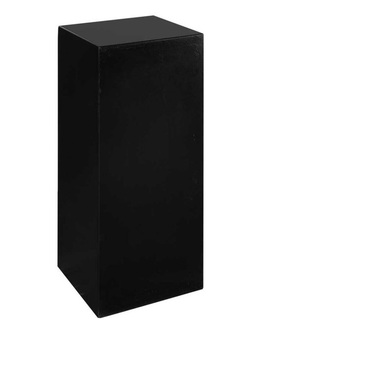 Black Pedestal 16x16x36 American Fixture & Display