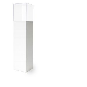 lighted acrylic pedestal